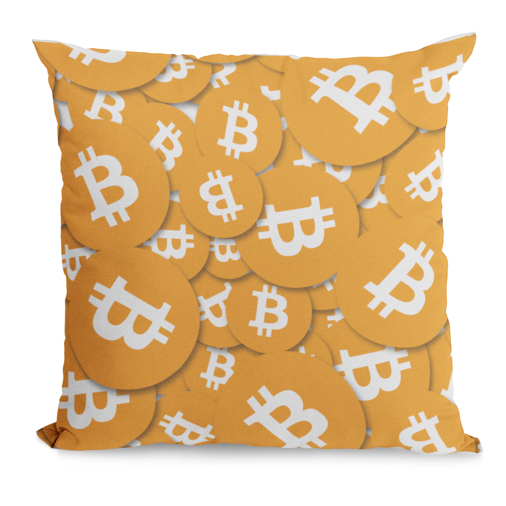 Poduszka Jasiek kryptowaluta Bitcoin